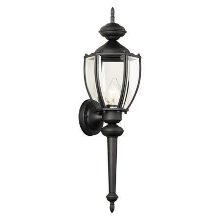 Thomas Park Avenue 24'' High 1Light Outdoor Sconce, Black SL94767